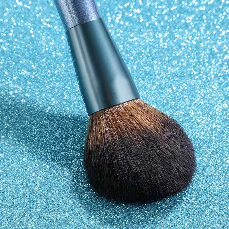 
BS-MALL Customize Makeup Brush Synthetic Hair 14pcs Blue Makeup Brushes Kit Private Label Amazon Make Up Brushes 