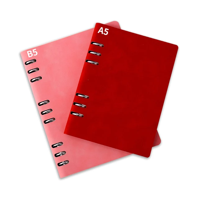 Attractive Price New Type Imitation Leather Cheap Gift Thick Notebook