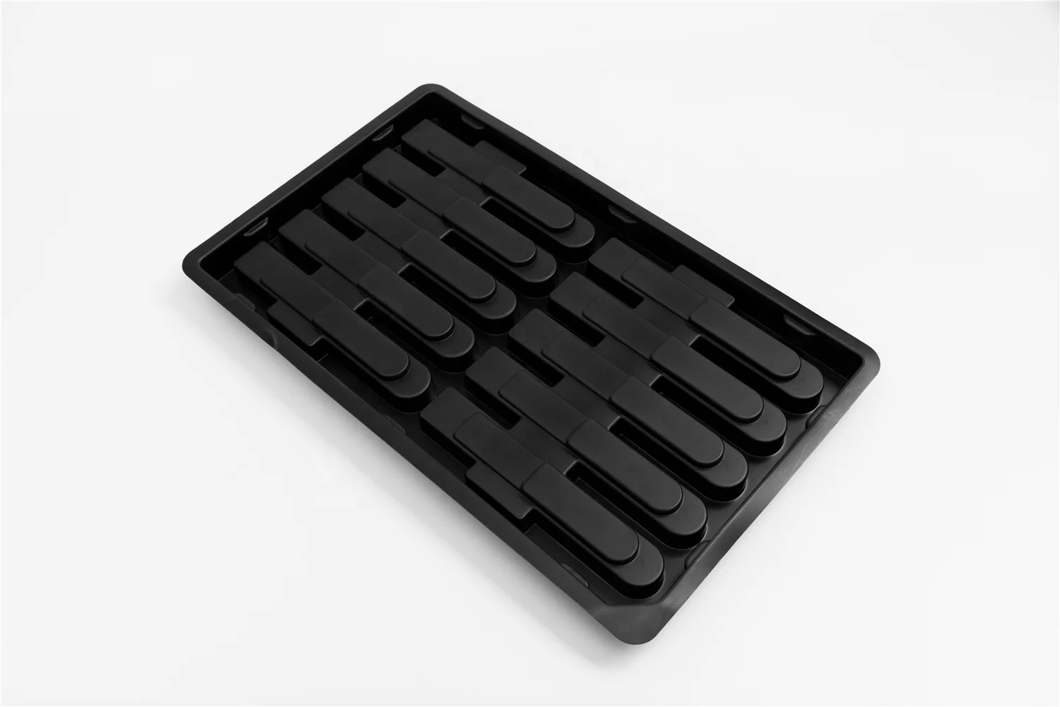 
Customized Cavity Disposable Battery Blister Packaging Custom Packaging Plastic Plastic Box Packaging Esd Pcb Tray For Cosmetic 