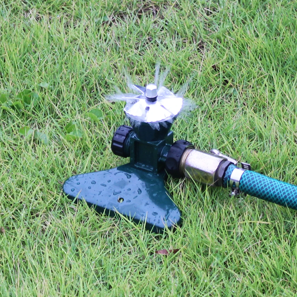 High quality arden lawn 360 degree automatic plastic multi-head water sprinkler