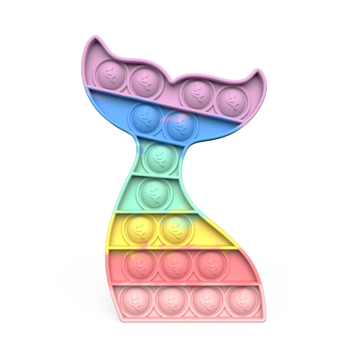 Amazon Kids Anti Stress Football Squishy Toy Silicone Stress Reliever Bubble Sensory Toys Autism Push Pop Fidget Toys Se