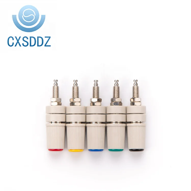 CXSDDZ 4mm Pure Copper Binding Post Banana Jack for Lab Testing