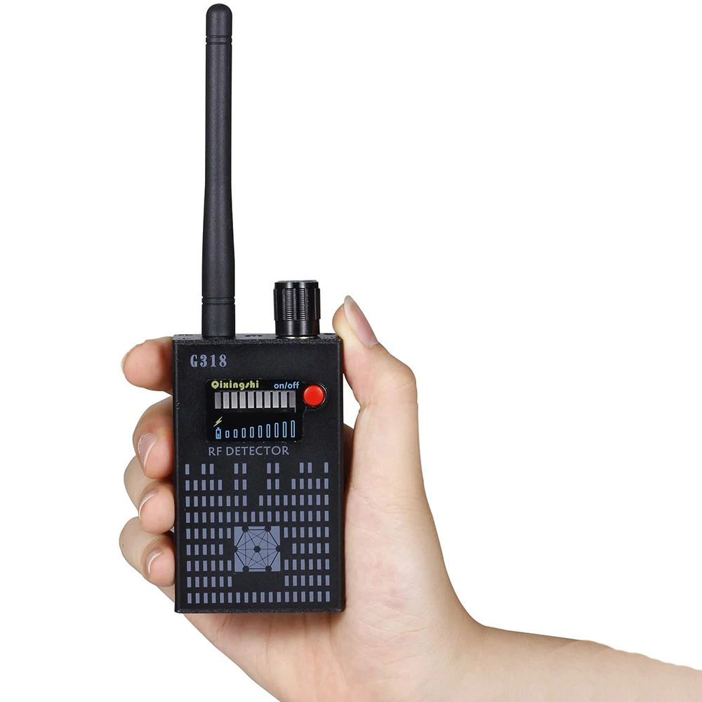 multi function gps wireless bug detector anti spy detector radio rf signal radar micro gps tracker detector G318
