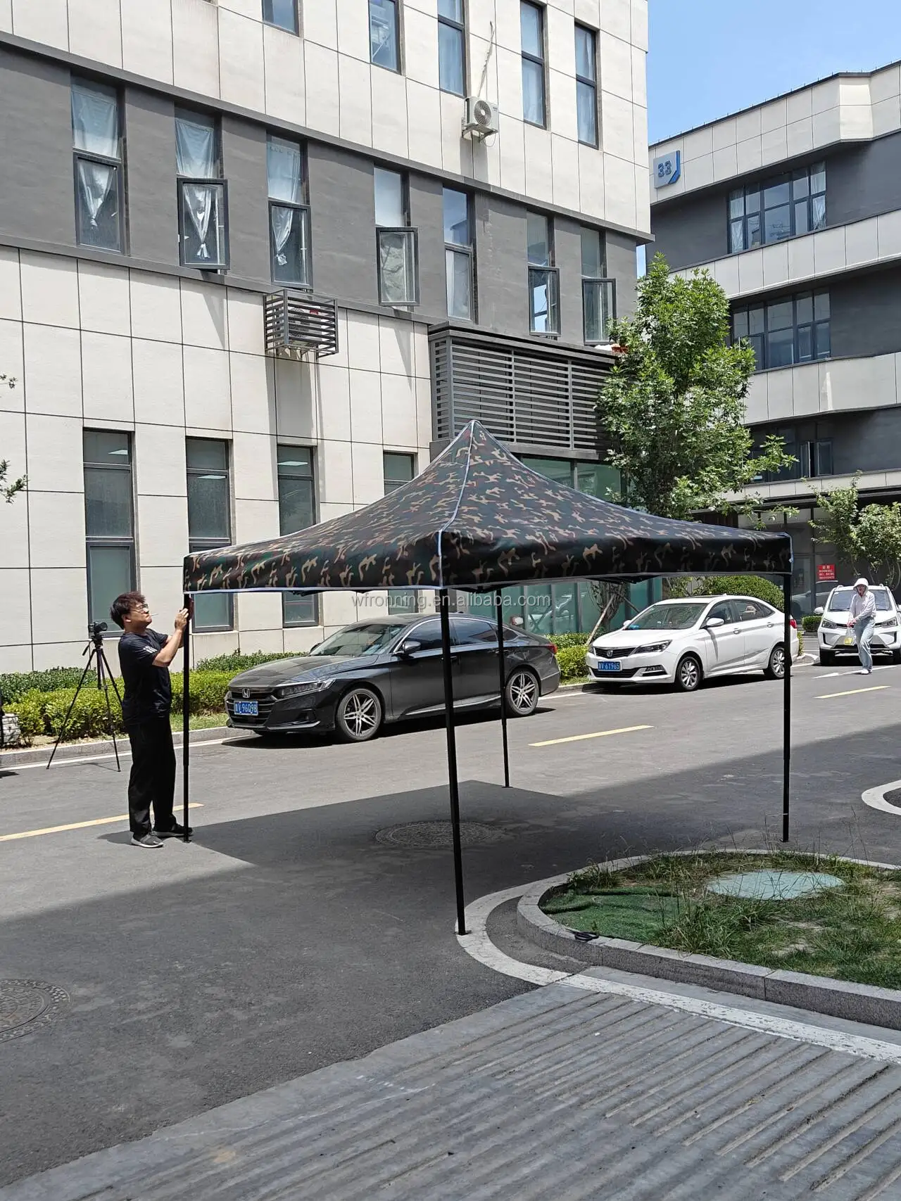 2024 Nice Price Manufactured Custom Logo Aluminum Frame portable 3x6 Foldable Outdoor Canopy Gazebo Tent  Advertising Tents