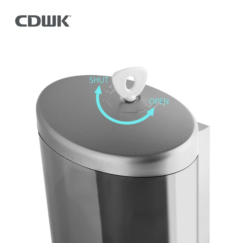 500ml Bathroom Accessory Manual wholesale Liquid Soap Dispenser for kitchen hotel CD-1023A