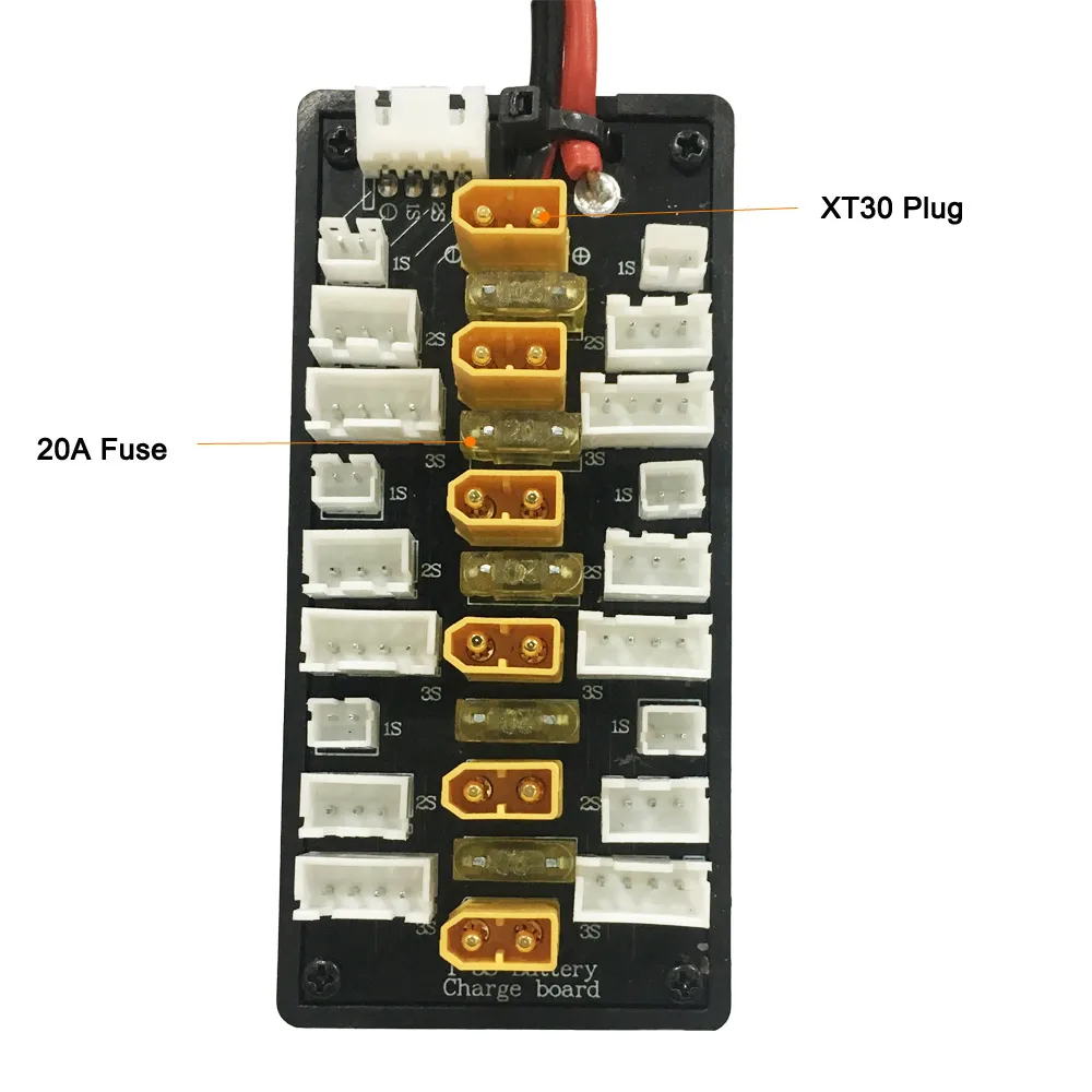 HTRC 1 3S XT30 разъем Lipo батарея параллельная зарядная плата радиоуправляемая модель игрушки часть для радиоуправляемого вертолета