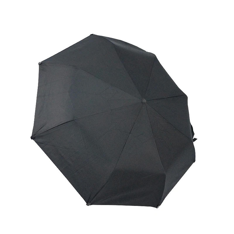 folding coated pocket umbrella with case plastic case