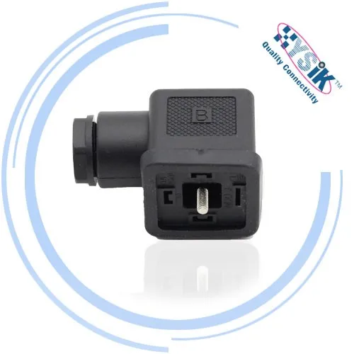DIN 43650 Form A solenoid connectors 2+PE 3+PE for PG9 gland for cable 6-8mm connector