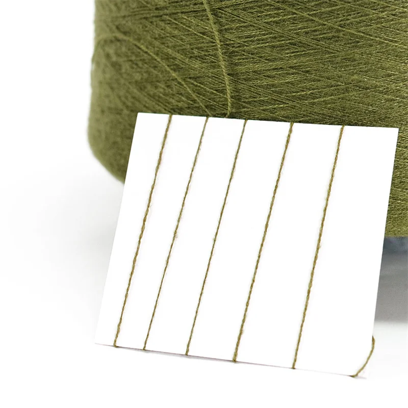 OLE Yarn Wholesale Blended Yarn 28S/2 Sweater Hat Knitting 50% Viscose 28% PBT 22% Nylon Core Spun Blended Yarn