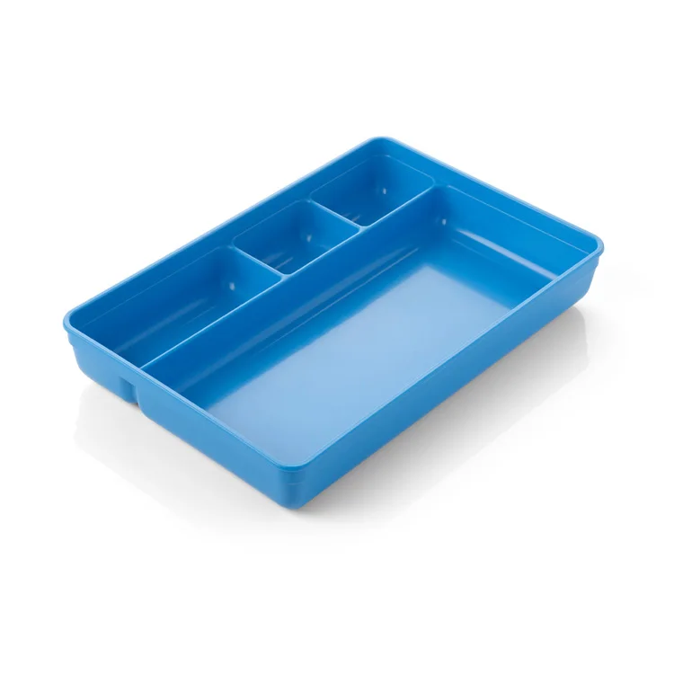 High Quality Medical 3 Compartment Plastic Tray PP Disposable Medical Tray