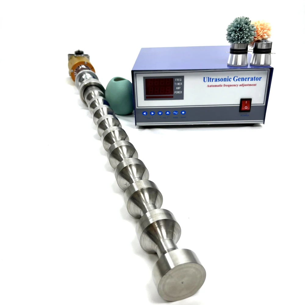 1000W Ultrasonic Vibration Rod 20KHz Ultrasonic Reactor Customize Titanium Tubular Transducer For Biodiesel