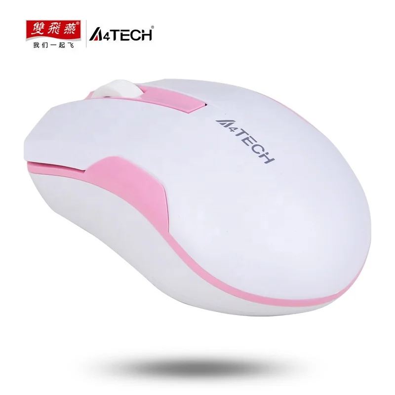 A4tech G3-200N wireless mouse business office household power saving portable optical mouse 2.4GHz 1000dpi Ergonomics usb 3keys