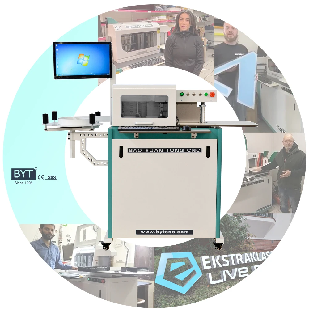 widely used for ads automatic 3d channelletterbender Aluminum channel Letter BendingMachine