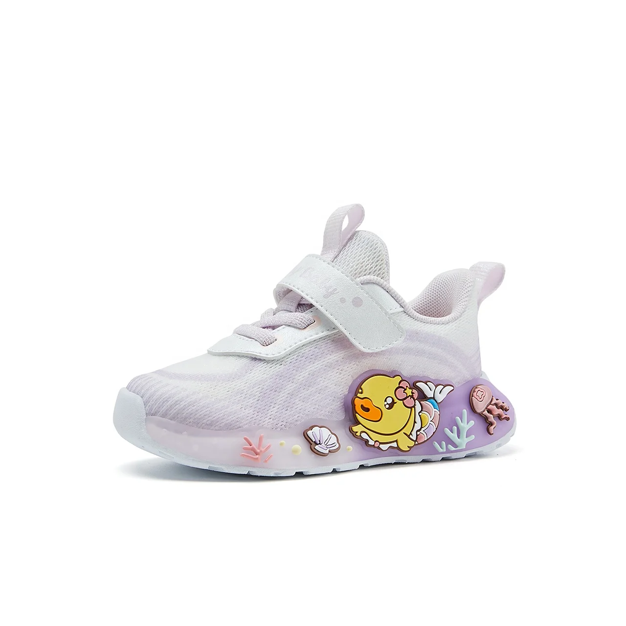 B.Duck Hiking Chunky Platform Customized Kids Girls Sneakers