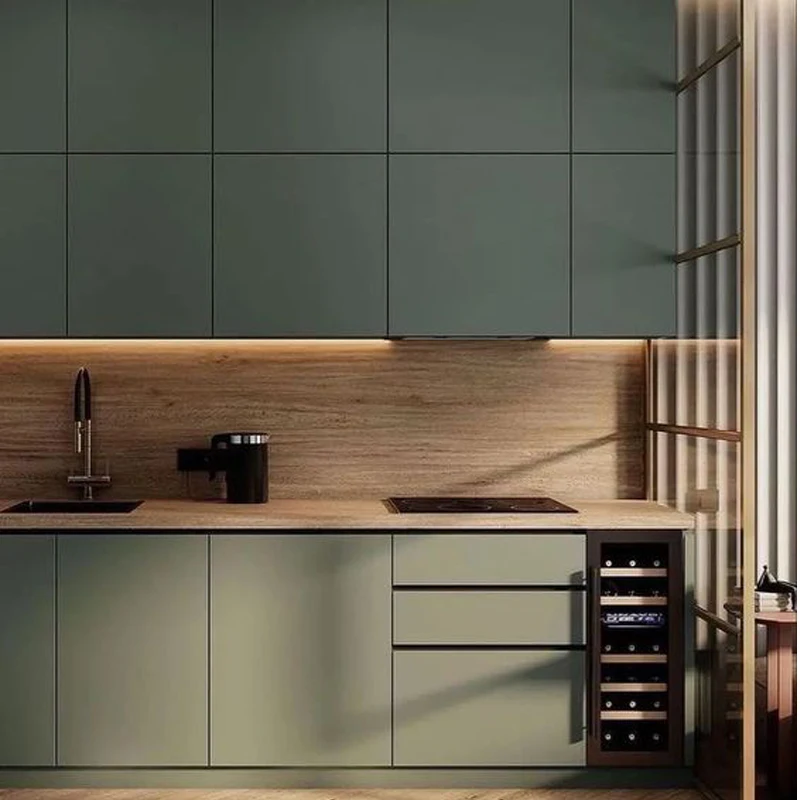 Multifunctional kitchen cabinet doors mdf for wholesales