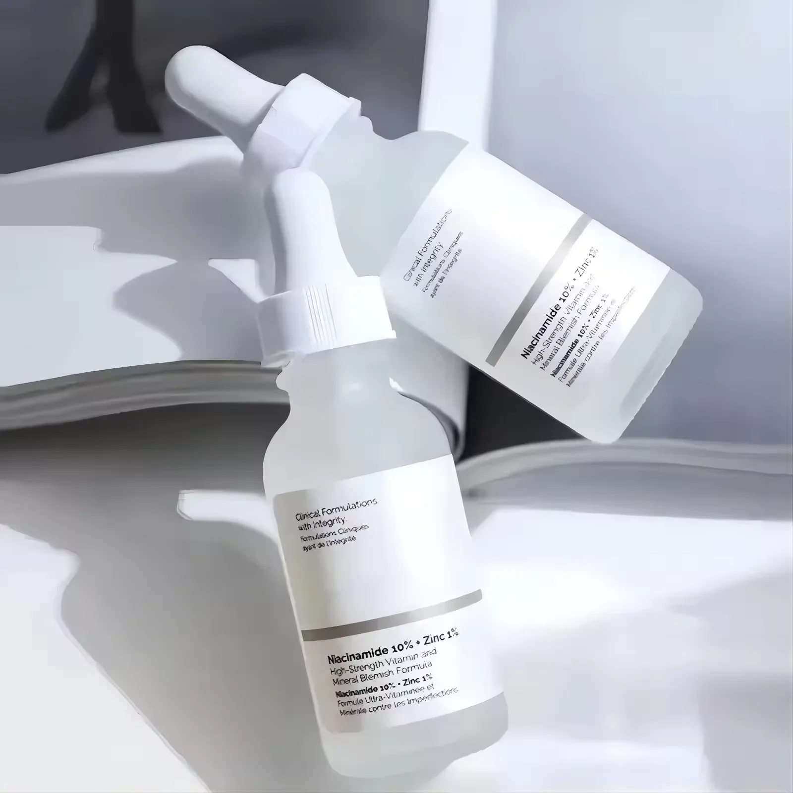 OEM Original Buffet Lactic Acid Hyaluronic Acid B5 Alpha Arbutin Caffeine Niacinamide vegan face serum