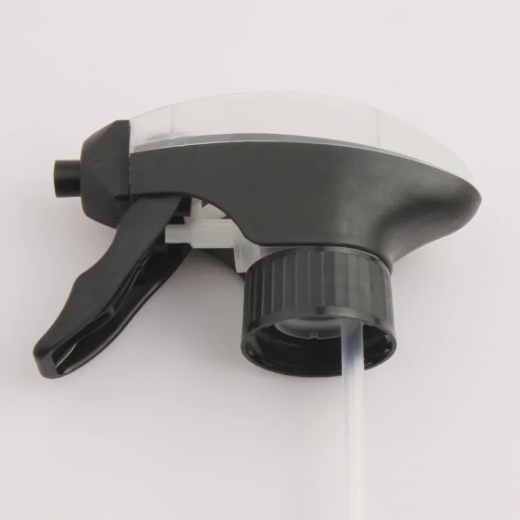 Leak-Free PET Bottle Screw 28mm All Plastic Foam Spray trigger With Foaming nozzle