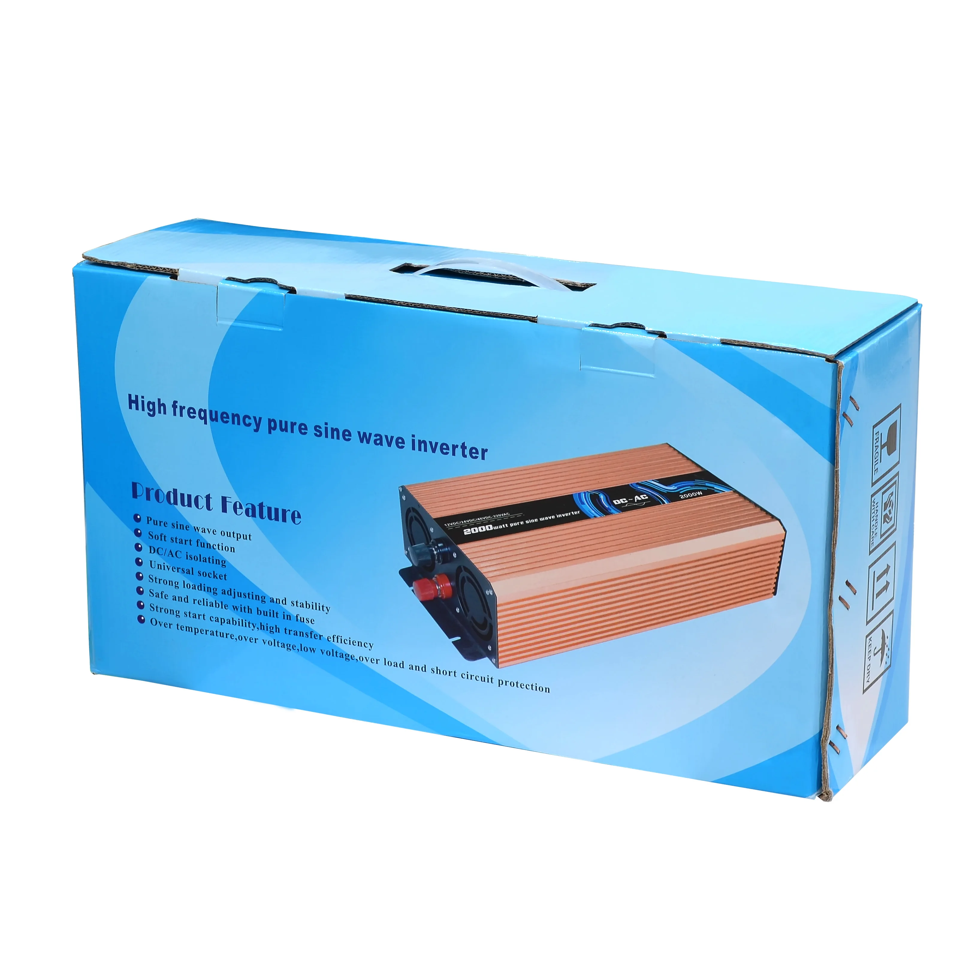 12v 24v high frequency transformer generator portable mobile phone charger 2000 watt 1.5 kw power inverter