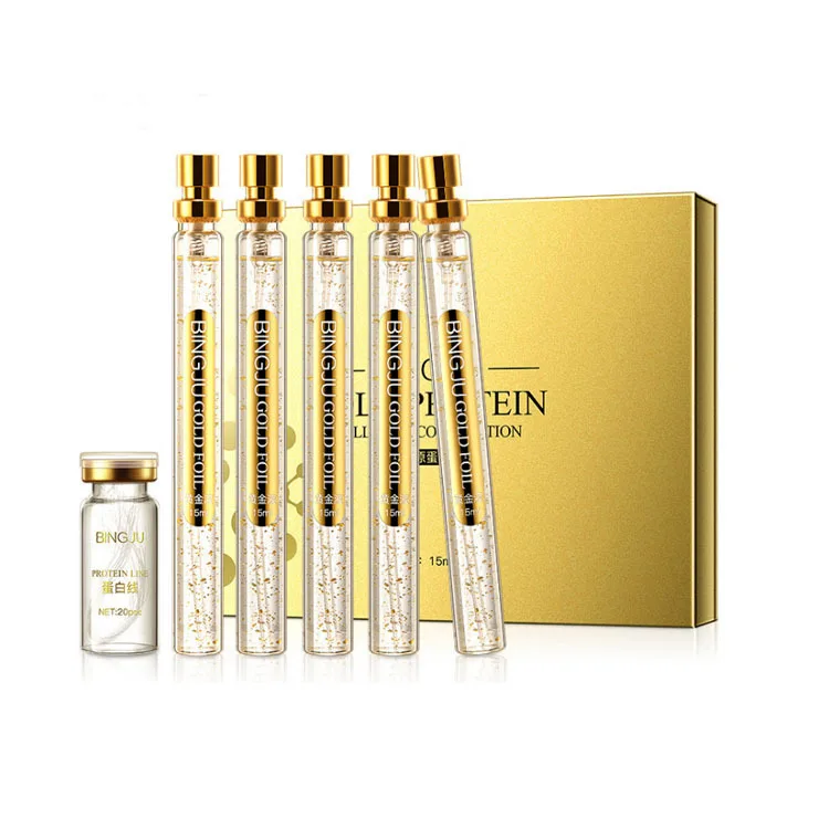 Gold Collagen line carving six piece set of firming and weakening fine lines theater line skin care set cosmetics