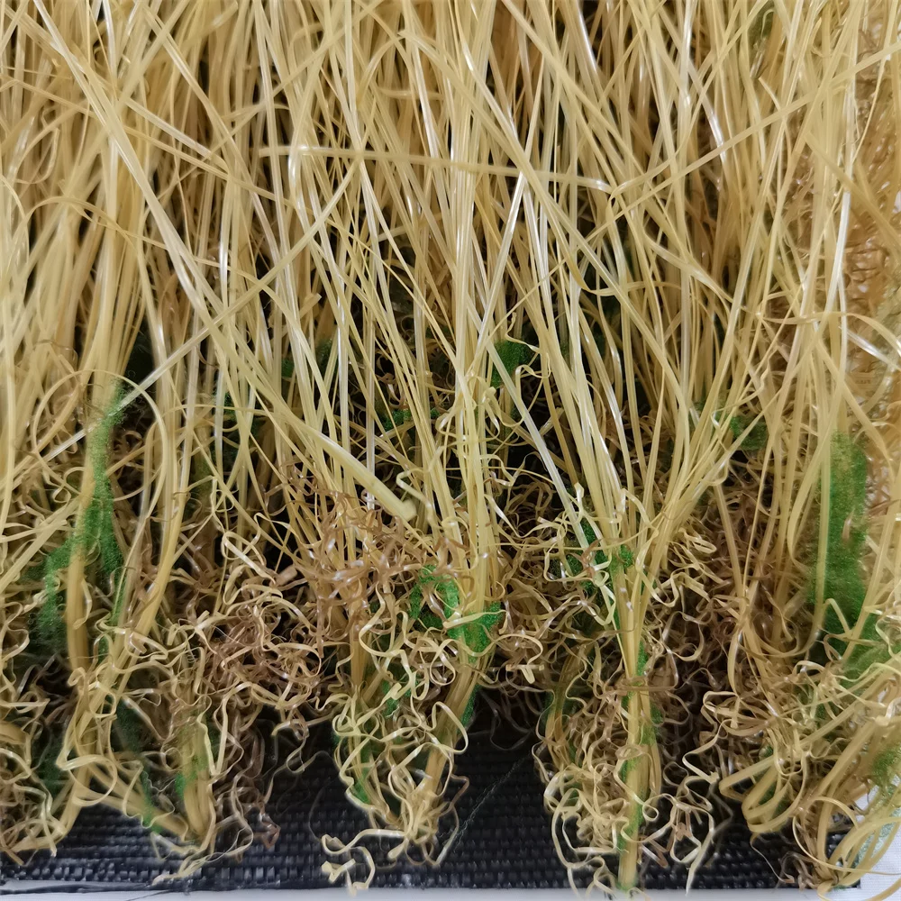 Free sample Fireproof Plastic artificial synthetic Thatch For Roofing And Garden