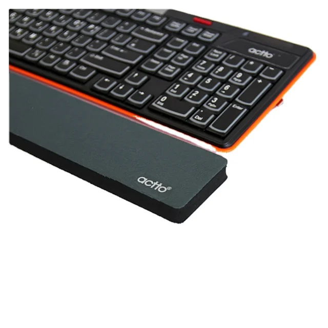 ACTTO Hot Sale Durable Anti-slip Ergonomic Wrist Rest for Keyboard and Mouse High Quality Wrist Rest Pad from China WRS-01