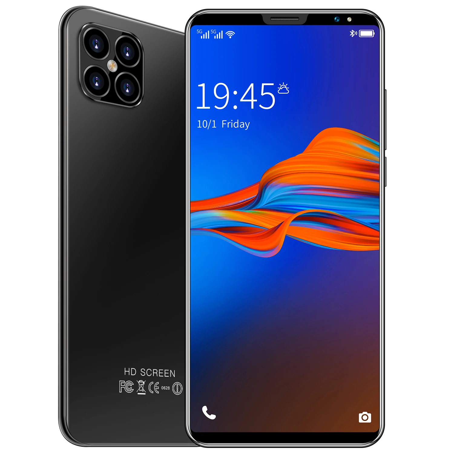 Новый дизайн 6 1 дюймовым экраном I12 Pro Телефон 4800 мАч двойная sim-карта двойной режим ожидания смартфон hd-камера 13 + 24 Мп ГБ 128 Гб мобильные