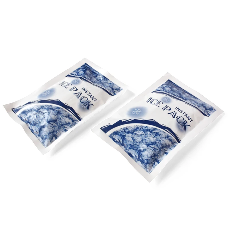 Custom First Aid Medical Non Toxic Ice Wraps Ice Bags Instant Cold Pack Ice Packs