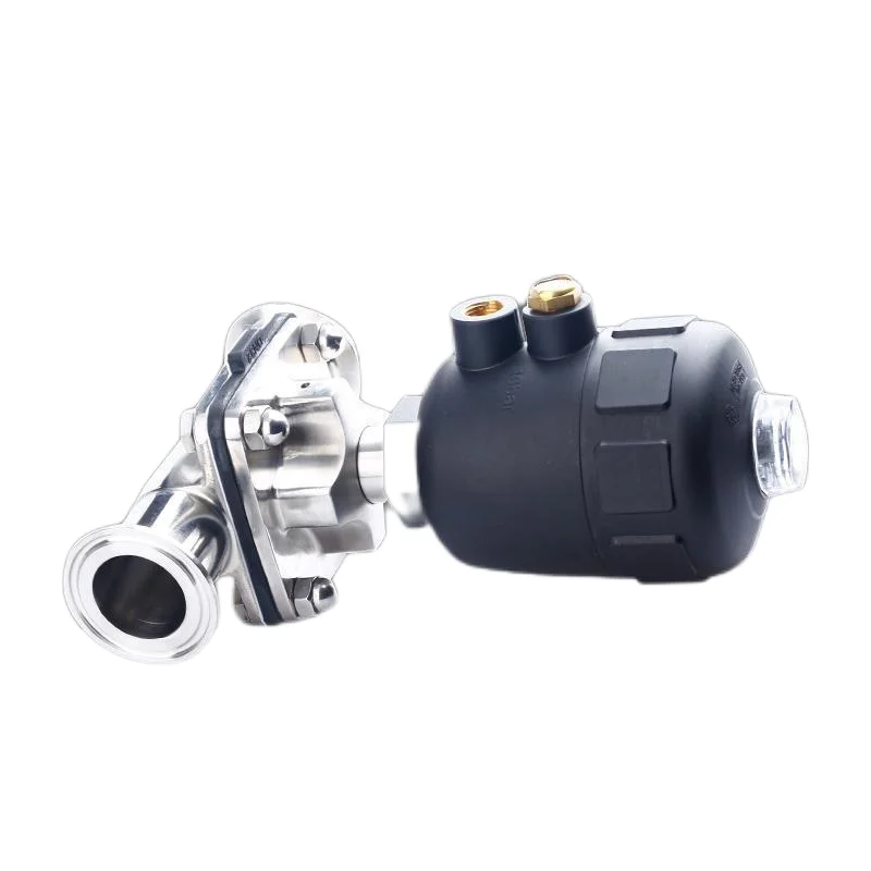 pneumatic diaphragm control valve zjhp-16c dn150 pneumatic double diaphragm ceramic gate valve