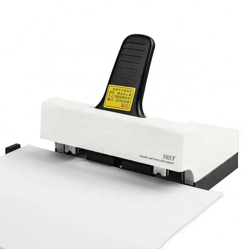 Economic Factory Manufacturing Heavy Duty Manual Stapler Office Two-Head Paper Stapler Machine