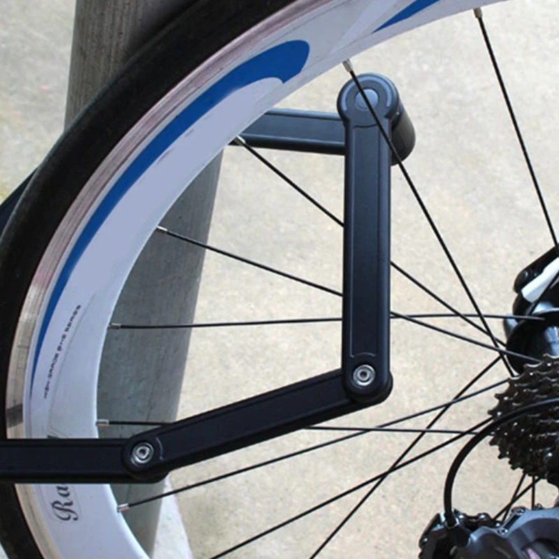 Bicycle lock with key electric scooter foldable Lock ebike electric bike safety folding lock