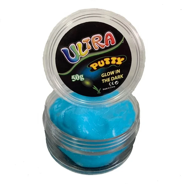 Hot selling Bouncing glow in the dark Ultra putty toy with high quality