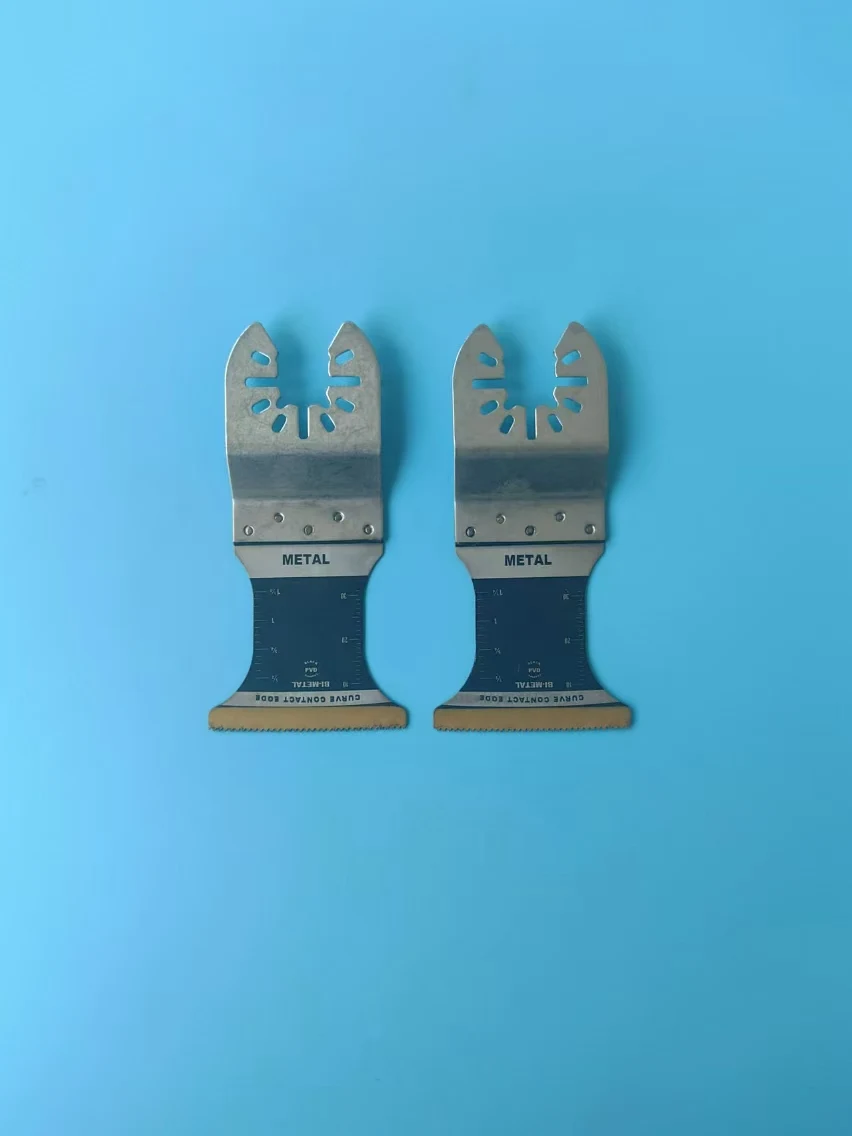 Industrial Grade Titanium Oscillating Saw Blade Wood Metal Hard Materials Laser Welded Multi-Tool Blades OEM Customization