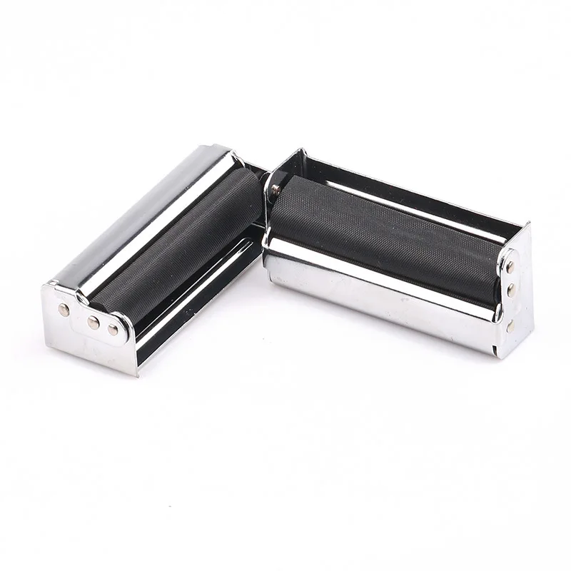 Cigarette Rolling Paper 70mm Simple metal Cigarette rolling machine manual tobacco rolling maker