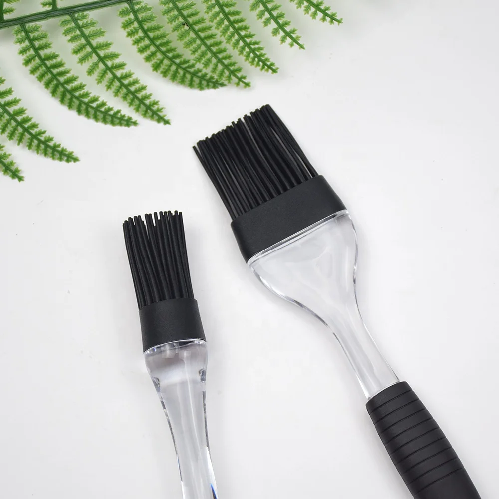 Heat-Resistant Food Grade Silicone Basting Pastry Brush 2 Piece Set Cooking Grilling Oil Brush Home and Kitchen Accessories