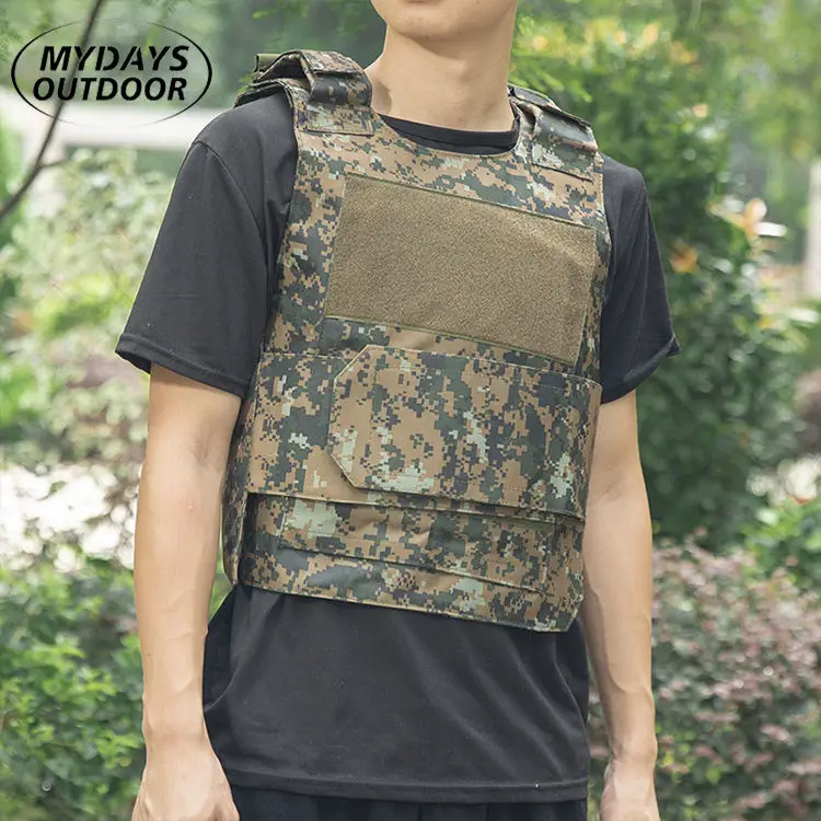 Mydays Outdoor Protective Breathable Security Camping Equipment Protective Training Tactical Vest for Hunting