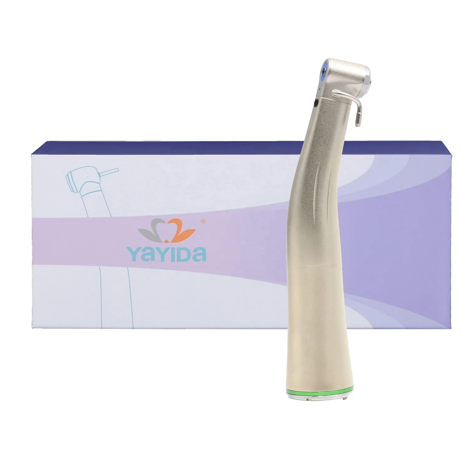 Dental Implant 20:1 Fiber Optical Reduction Push Button Contra Angle Handpiece