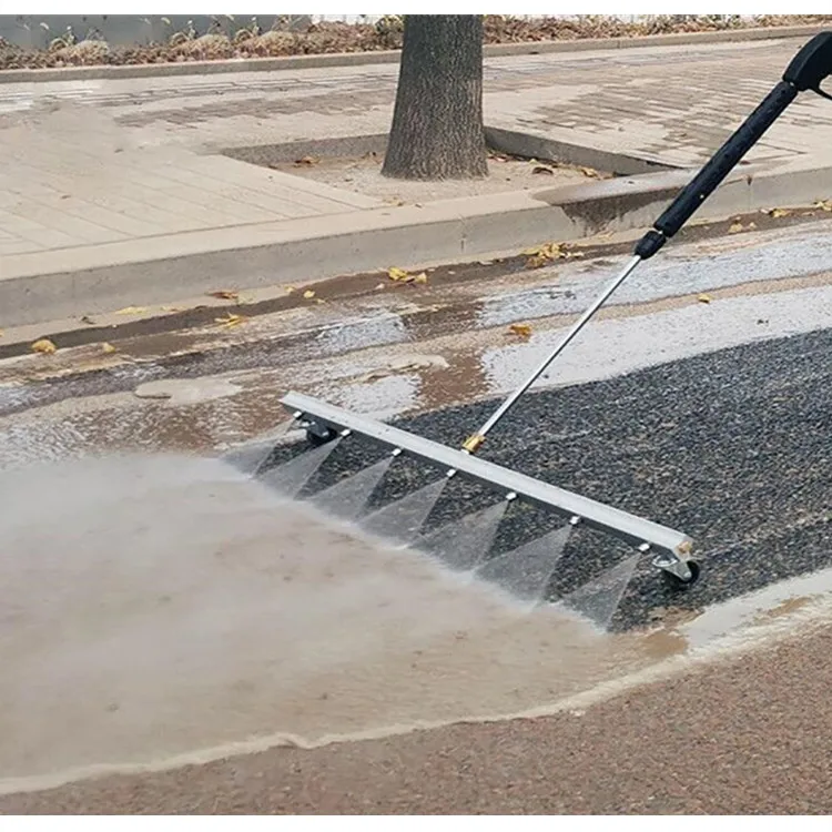 SHAN DUN High Pressure Washer Undercarriage Cleaner 7 Nozzle Road Cleaning Tool, 4000 PSI Road Cleaning Machine