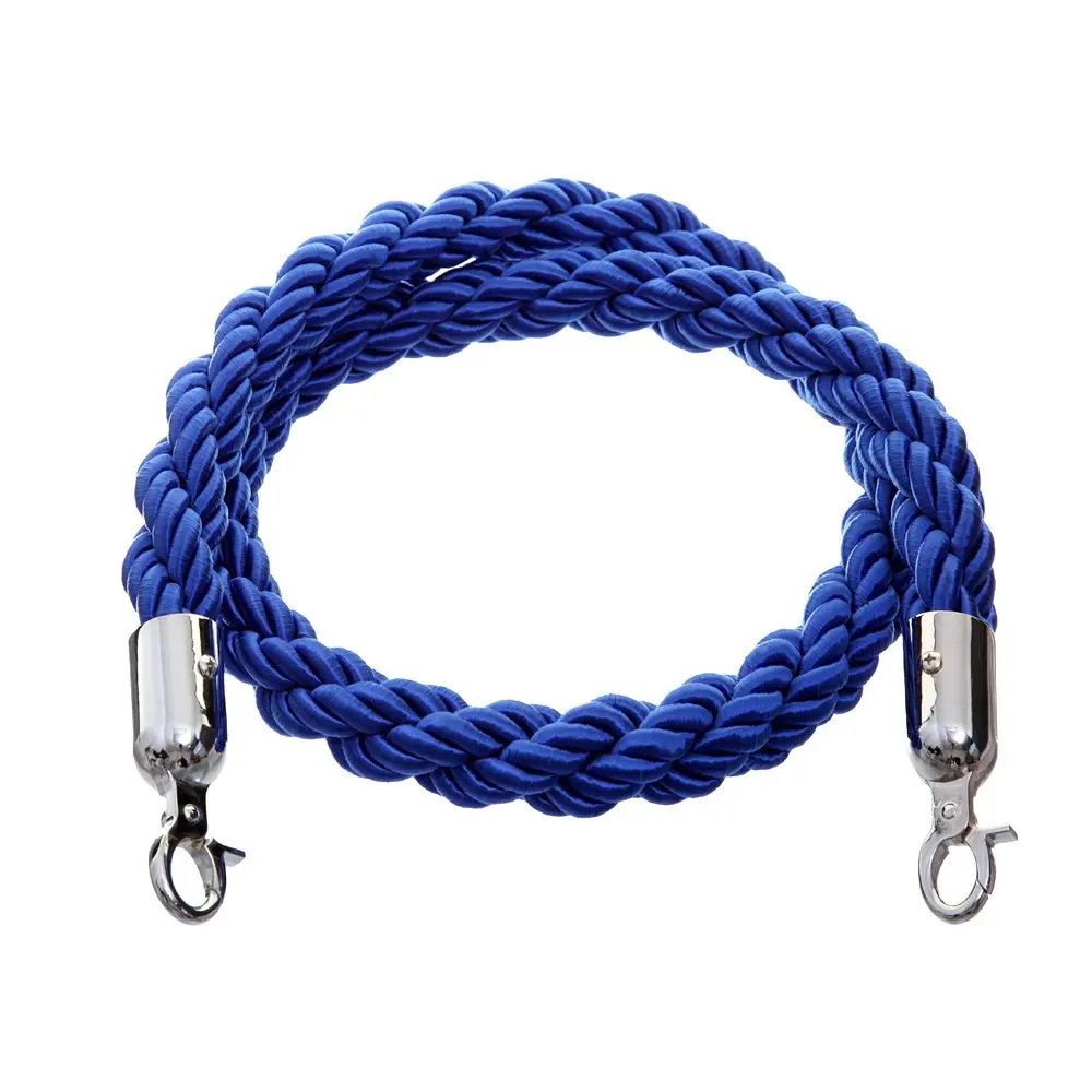  twisted rope with chrome metal snap