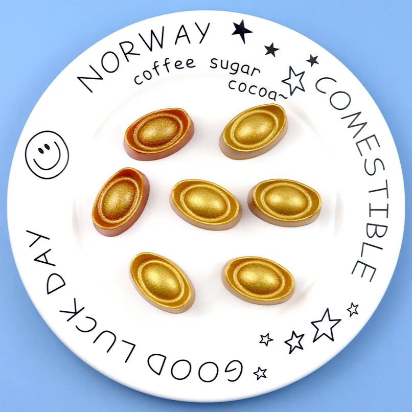 Saffron Gold Shape Chinese New Year silicone mold Chocolate Silicon Mold Chinese lunar new year silicone moulds