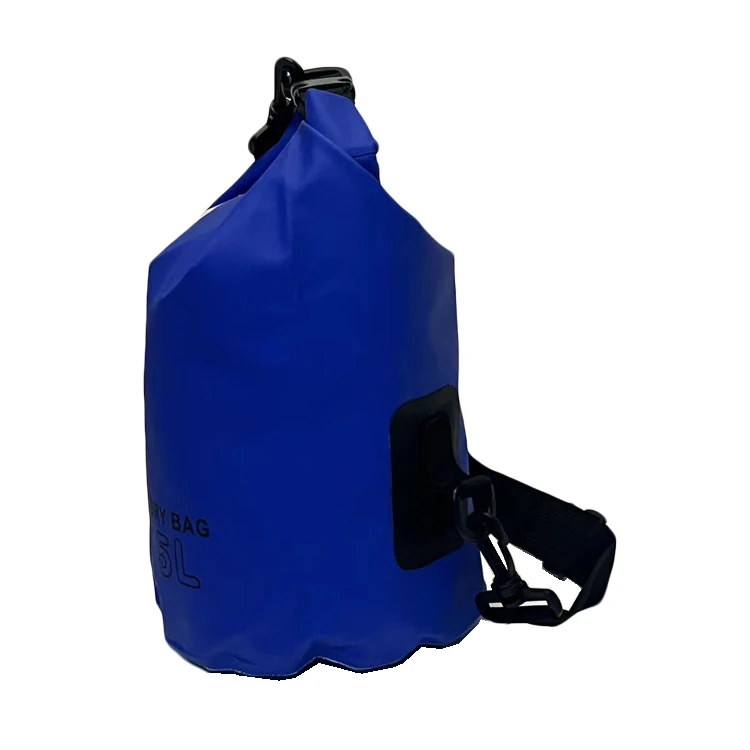 Custom Logo Dry Bag Waterproof Bag With Adjustable Strap 5L PVC Waterproof Backpack