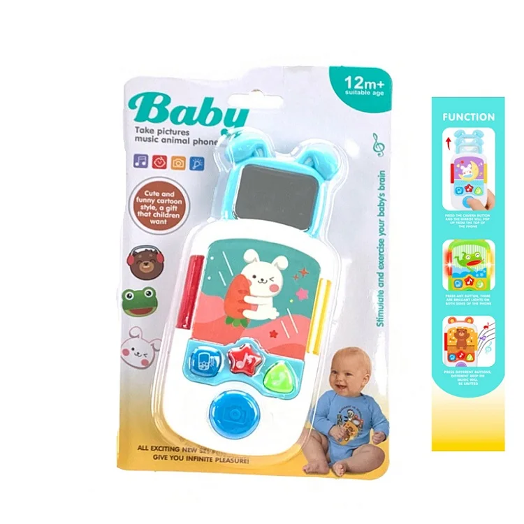 2 color mixed cartoon bear shape Window box AAAbattery*2 not included animal photo lighting music mobile phone toy