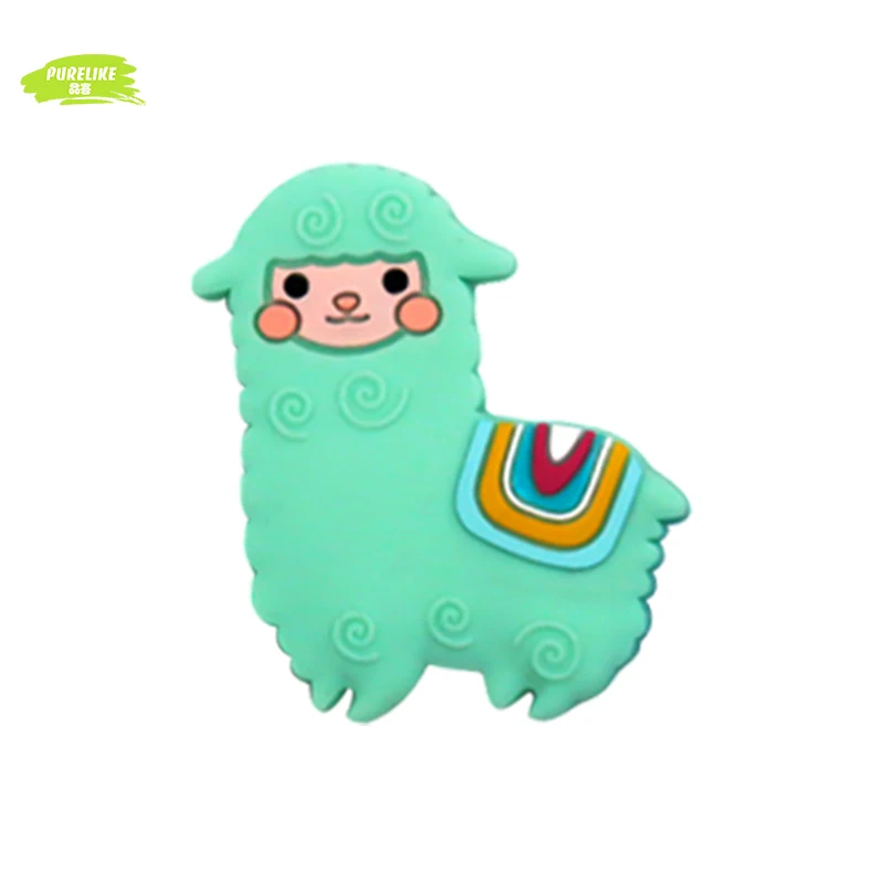 100% BPA Free Instant Teething Relief and Gum Massage Baby Shower Gifts Sheep Chew Beads