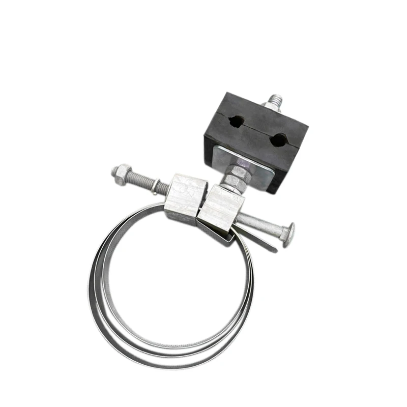 ADSS/OPGW Cable Fittings/Metal Down Lead Clamp for concrete pole