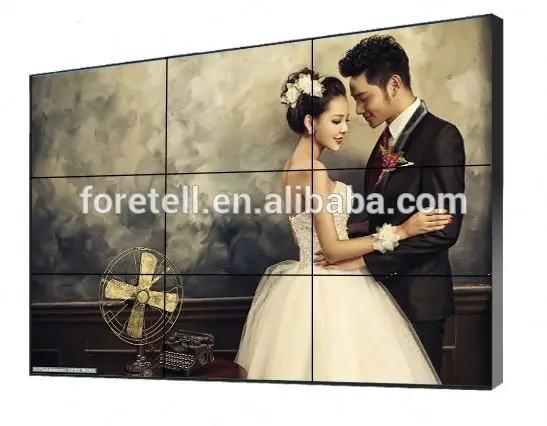 Big Size Smart 3x3 Lcd Video Wall  Tv Display/outdoor Waterproof Seamless Lcd Video Wall