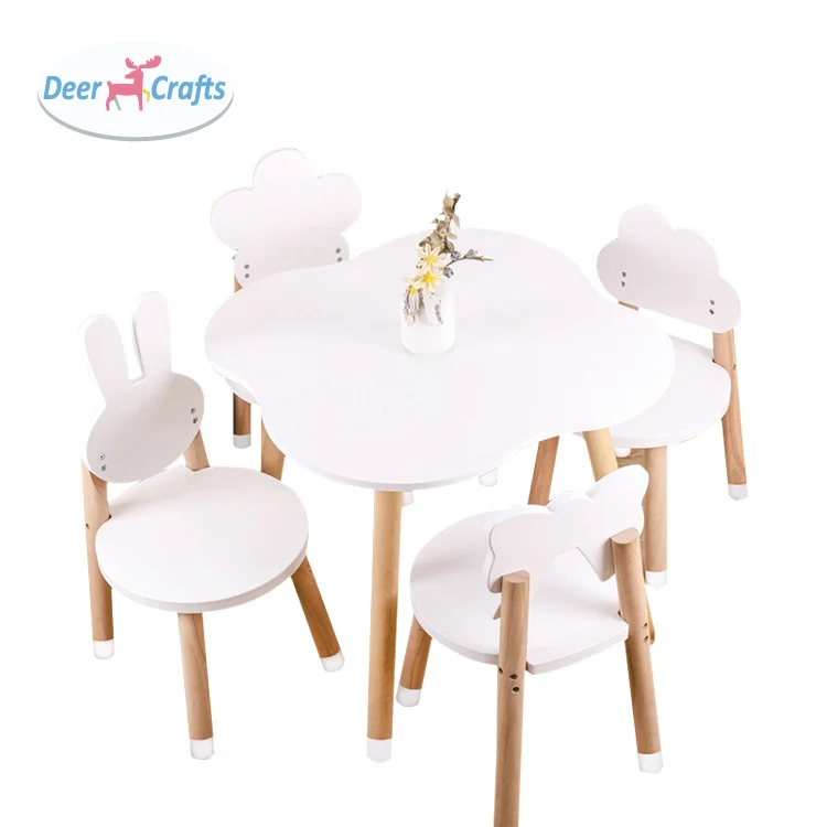 Детский деревянный стол и стул, набор мебели, детский учебный стол и стул DG08332
