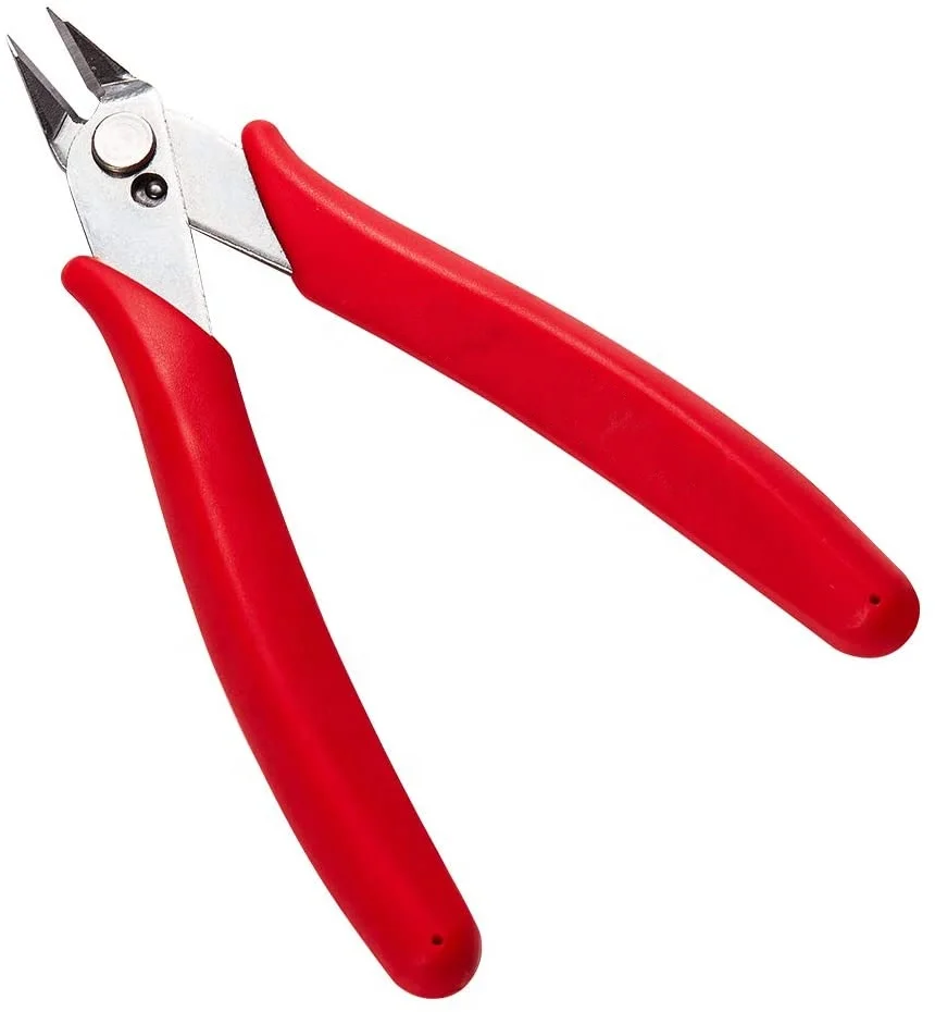 Mini Wire Flush Cutters Precision Jewelry Making Cutting Pliers, Micro Wire Cutter