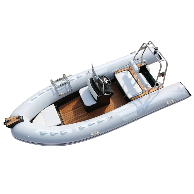 Ce rib 480 пластиковый рафтинг гипалон Спортивная кабина прогулочный жесткий пассажирский стеклопластиковый корпус напольная лодка с индивидуальным логотипом