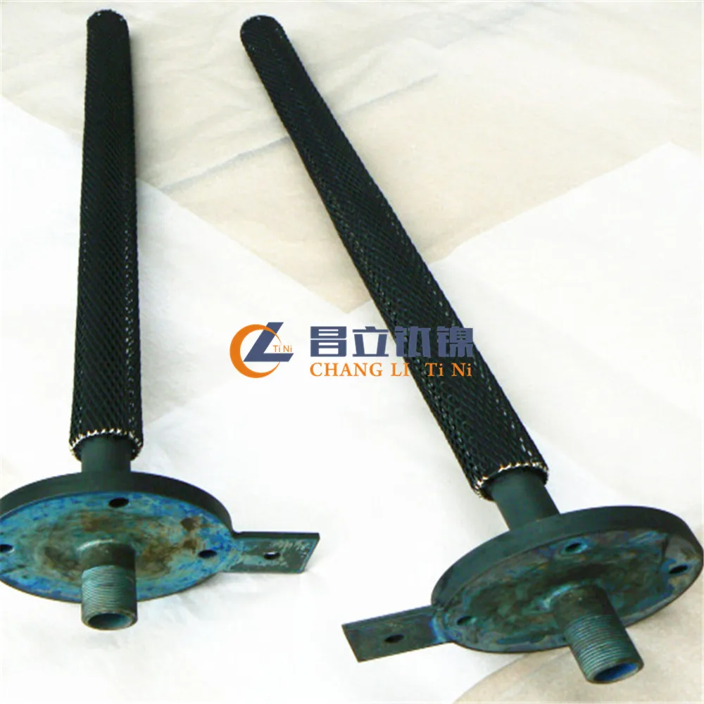 iridium oxide coated titanium anode for gold recovery