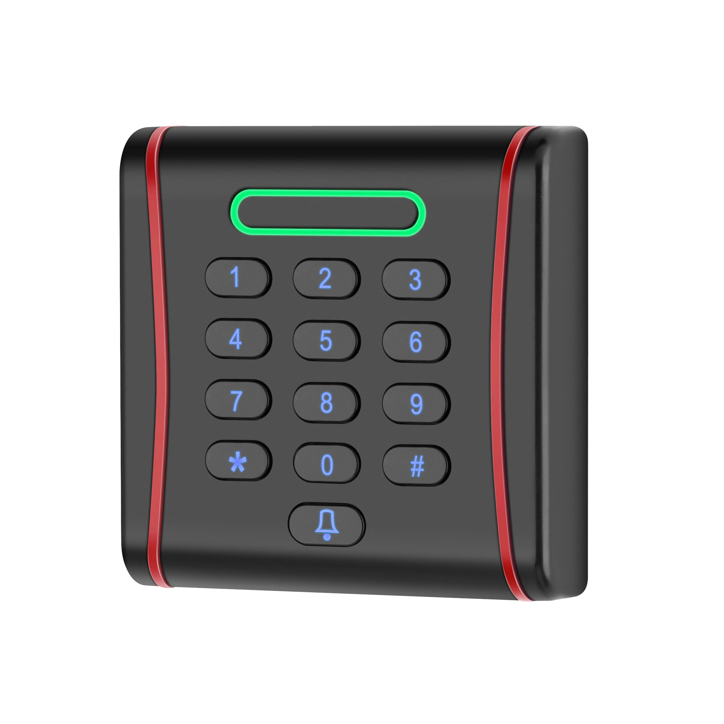 ZRT381E 125KHz  RFID Plastics Shell Cheap Price Keypad ID Card Standalone Access Controller for Access control System