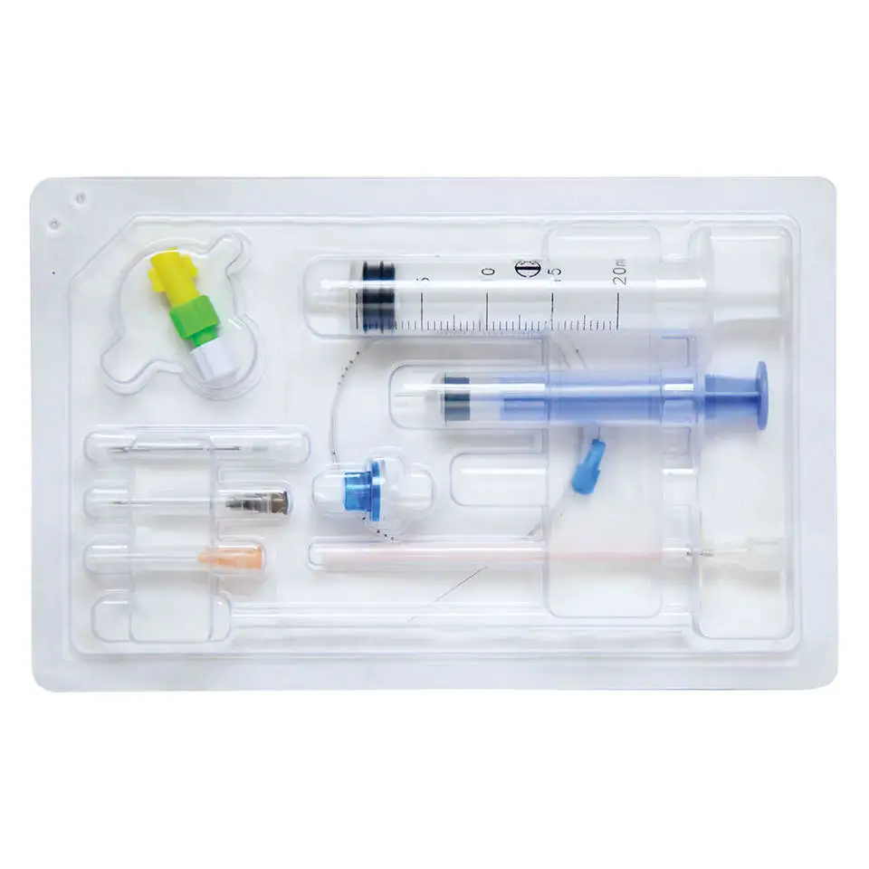 Tuoren medical disposable supplies long term hemodialysis catheter set dialysis catheter kit